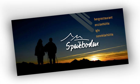 Prospekt der Speikboden Gastst�tten zum Download