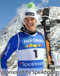 Super G Weltmeister Christof Innerhofer aus Gais / Ahrntal