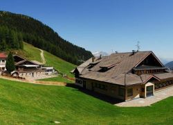 Panoramabild Speikboden Haeuser