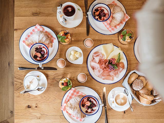Gourmet-Frühstück am Speikboden